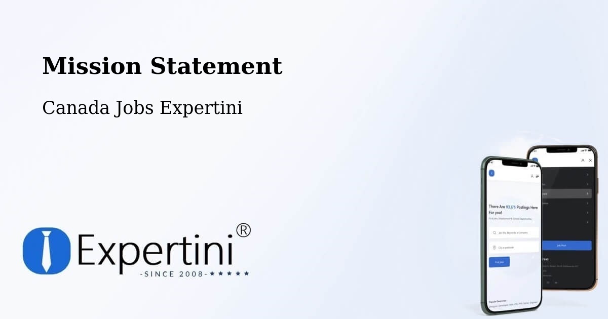 Corporate Mission – High Level - Canada Jobs Expertini